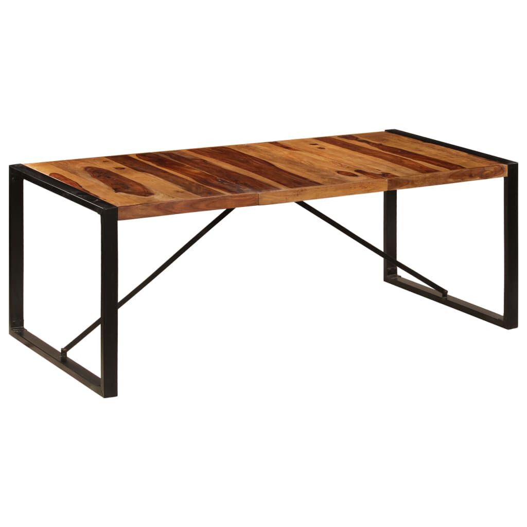 vidaXL Τραπεζαρία 200 x 100 x 75 εκ. από Μασίφ Ξύλο Sheesham