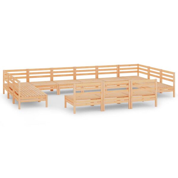 vidaXL &Sigma;&alpha;&lambda;ό&nu;&iota; &Kappa;ή&pi;&omicron;&upsilon; 13 &Tau;&epsilon;&mu;&alpha;&chi;ί&omega;&nu; &alpha;&pi;ό &Xi;ύ&lambda;&omicron; &Pi;&epsilon;ύ&kappa;&omicron;&upsilon;