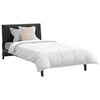 vidaXL Σετ Κουβέρτας με μαξιλάρι 2 pcs Λευκό 135 x 200 cm Πούπουλο