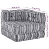 vidaXL Μαξιλάρι 4 pcs Ανοιχτό γκρι 70 x 70 x 54 εκ Πολυεστέρας