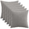 vidaXL &Kappa;ά&lambda;&upsilon;&mu;&mu;&alpha; &Mu;&alpha;&xi;&iota;&lambda;&alpha;&rho;&iota;&omicron;ύ 6 pcs HEERLEN &Alpha;&nu;&omicron;&iota;&chi;&tau;ό &gamma;&kappa;&rho;&iota; 45 x 45 cm