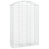 vidaXL Συρματοκιβώτιο Τοξωτό 150x50x220/240εκ. από Γαλβανισμένο Χάλυβα
