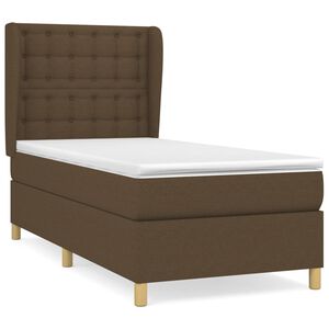 vidaXL &Kappa;&rho;&epsilon;&beta;ά&tau;&iota; Boxspring &mu;&epsilon; &Sigma;&tau;&rho;ώ&mu;&alpha; &Sigma;&kappa;&omicron;ύ&rho;&omicron; &Kappa;&alpha;&phi;έ 90x190 &epsilon;&kappa;. &Upsilon;&phi;&alpha;&sigma;&mu;ά&tau;&iota;&nu;&omicron;