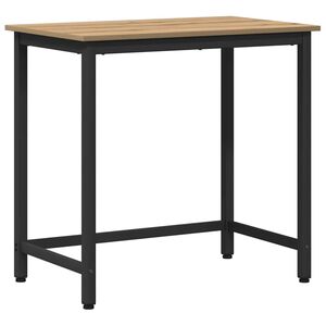 vidaXL &tau;&rho;&alpha;&pi;έ&zeta;&iota; Artisan Oak &Mu;&eta;&chi;&alpha;&nu;&iota;&sigma;&mu;έ&nu;&omicron; &xi;ύ&lambda;&omicron; &kappa;&alpha;&iota; &alpha;&tau;&sigma;ά&lambda;&iota;