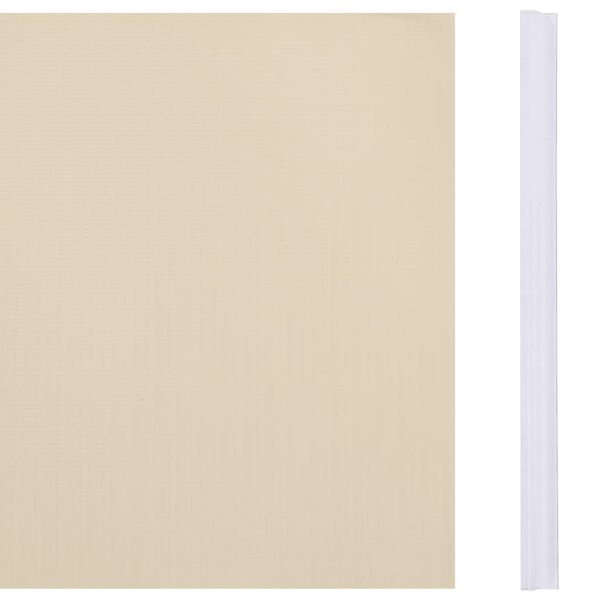 vidaXL Περίφραξη Προστατευτική Κρεμ 70 x 0,19 μ. από PVC