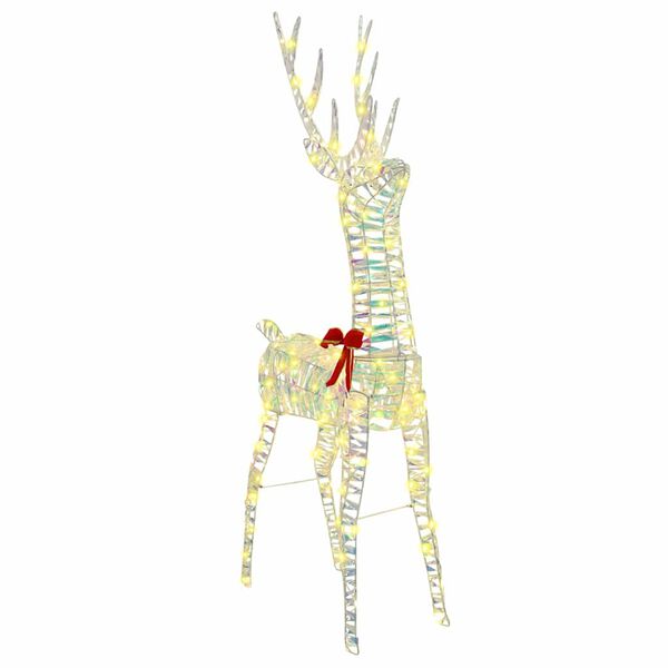 vidaXL 3D &epsilon;&lambda;ά&phi;&iota; &mu;&epsilon; 140 LED &Theta;&epsilon;&rho;&mu;ό &lambda;&epsilon;&upsilon;&kappa;ό 128 &epsilon;&kappa; PET