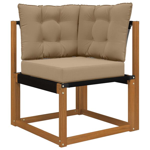 vidaXL &Mu;&alpha;&xi;&iota;&lambda;ά&rho;&iota; &Kappa;&alpha;&nu;&alpha;&pi;έ &Epsilon;&xi;&omega;&tau;&epsilon;&rho;&iota;&kappa;&omicron;ύ &Chi;ώ&rho;&omicron;&upsilon; 3 pcs Taupe &Pi;&omicron;&lambda;&upsilon;&epsilon;&sigma;&tau;έ&rho;&alpha;&sigmaf;