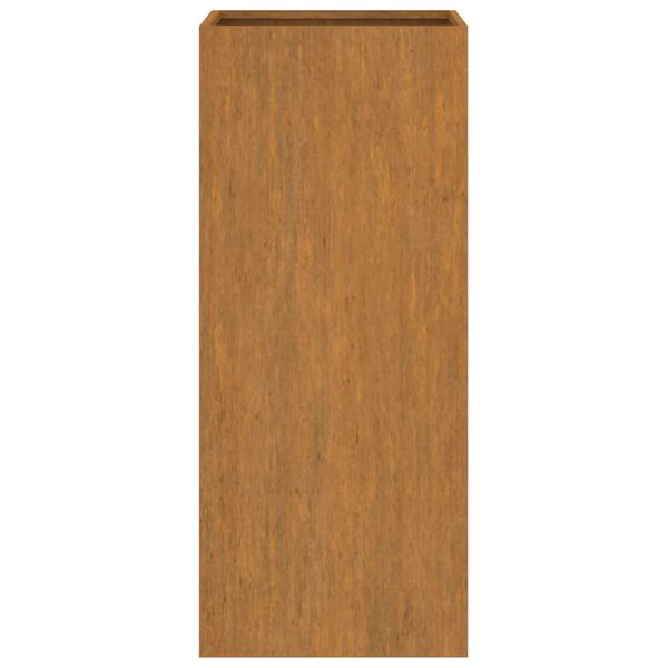 vidaXL Ζαρντινιέρα 32x29x75 εκ. Ατσάλι Σκληρυθέν στον Αέρα