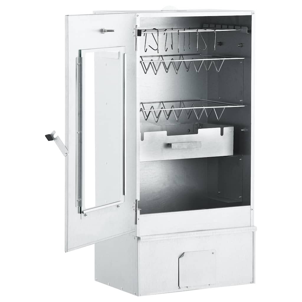 vidaXL Φούρνος Καπνίσματος 44,5 x 29 x 83 εκ. με Πριονίδι 1 κ.