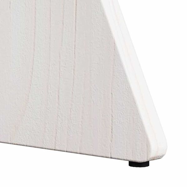 vidaXL Τραπεζάκι σαλονιού 3 pcs Λευκό 49 x 49 x 30 εκ.