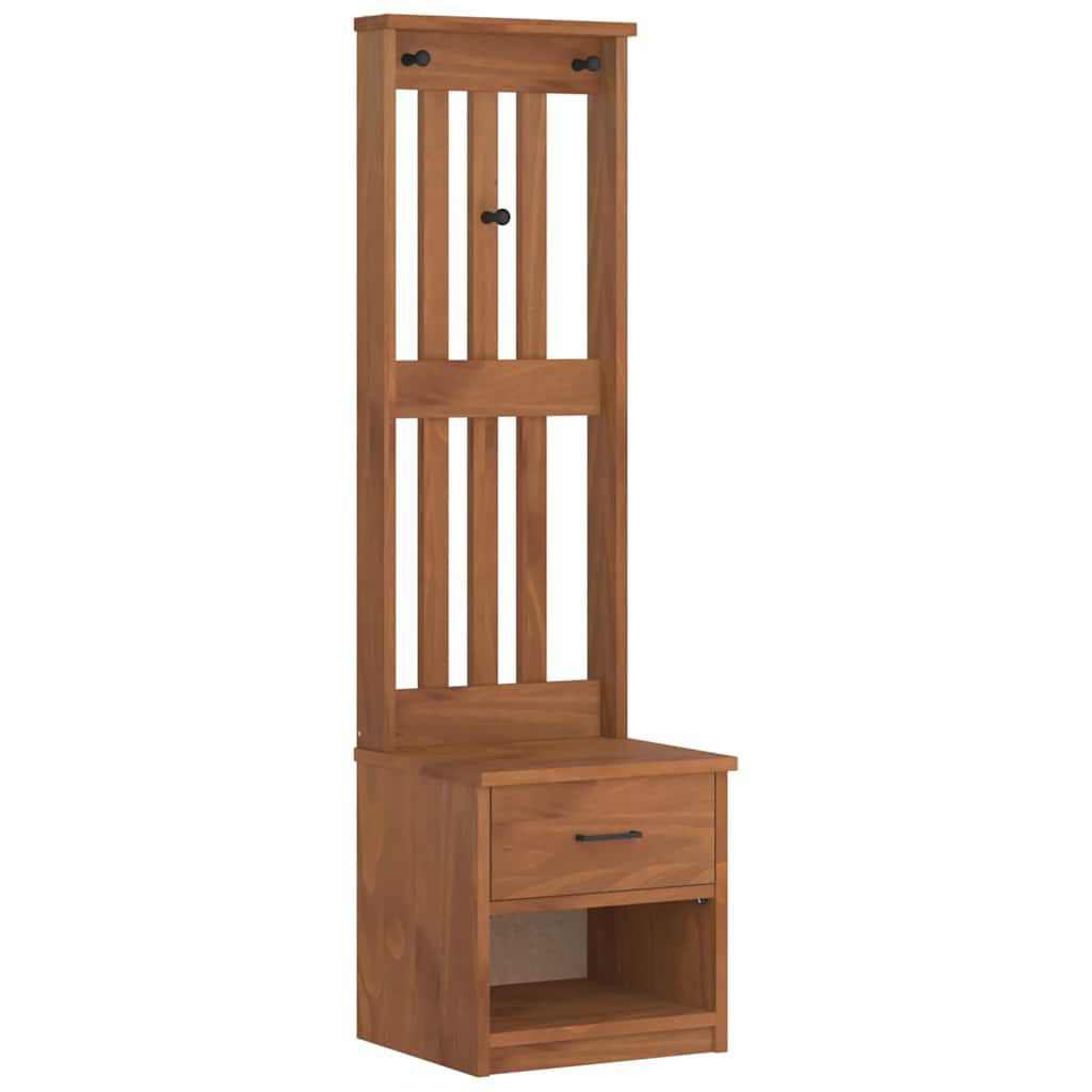 vidaXL Δέντρο χωλ "SANDENS" 45x40x159,5 εκ.Πεύκο μασίφ ξύλο