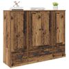 vidaXL Highboard &mu;&epsilon; &sigma;&upsilon;&rho;&tau;ά&rho;&iota; 3 pcs &Pi;&alpha;&lambda;&iota;ό &Xi;ύ&lambda;&omicron; &Epsilon;&pi;&epsilon;&xi;&epsilon;&rho;&gamma;&alpha;&sigma;&mu;έ&nu;&omicron; &xi;ύ&lambda;&omicron;