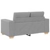 vidaXL Σετ Καναπέ με μαξιλάρι 2 pcs Γκρι 221 x 78 x 80 εκ Ύφασμα