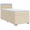 vidaXL &Kappa;&rho;&epsilon;&beta;ά&tau;&iota; box spring &mu;&epsilon; &sigma;&tau;&rho;ώ&mu;&alpha; &Kappa;&rho;&epsilon;&mu; 100 x 200 cm Ύ&phi;&alpha;&sigma;&mu;&alpha;