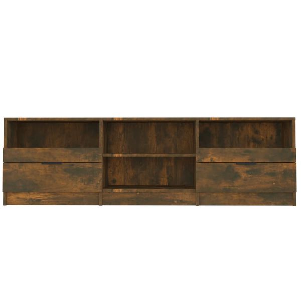vidaXL Έπιπλο Τηλεόρασης Καπνιστή Δρυς 150x33,5x45 εκ. Επεξεργ. Ξύλο