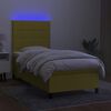 vidaXL &Kappa;&rho;&epsilon;&beta;ά&tau;&iota; Boxspring &mu;&epsilon; &Sigma;&tau;&rho;ώ&mu;&alpha; & LED &Pi;&rho;ά&sigma;&iota;&nu;&omicron; 100x200 &epsilon;&kappa; &Upsilon;&phi;&alpha;&sigma;&mu;ά&tau;&iota;&nu;&omicron;