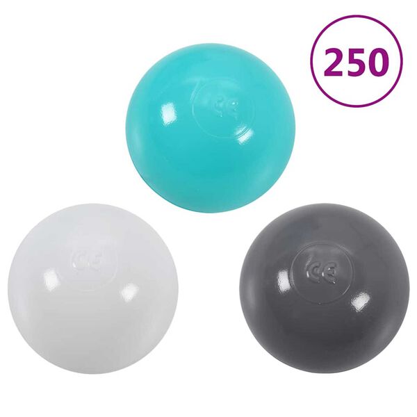vidaXL Πισίνα με Μπάλες για Παιδιά 75 x 75 x 32 εκ. με 300 Μπάλες