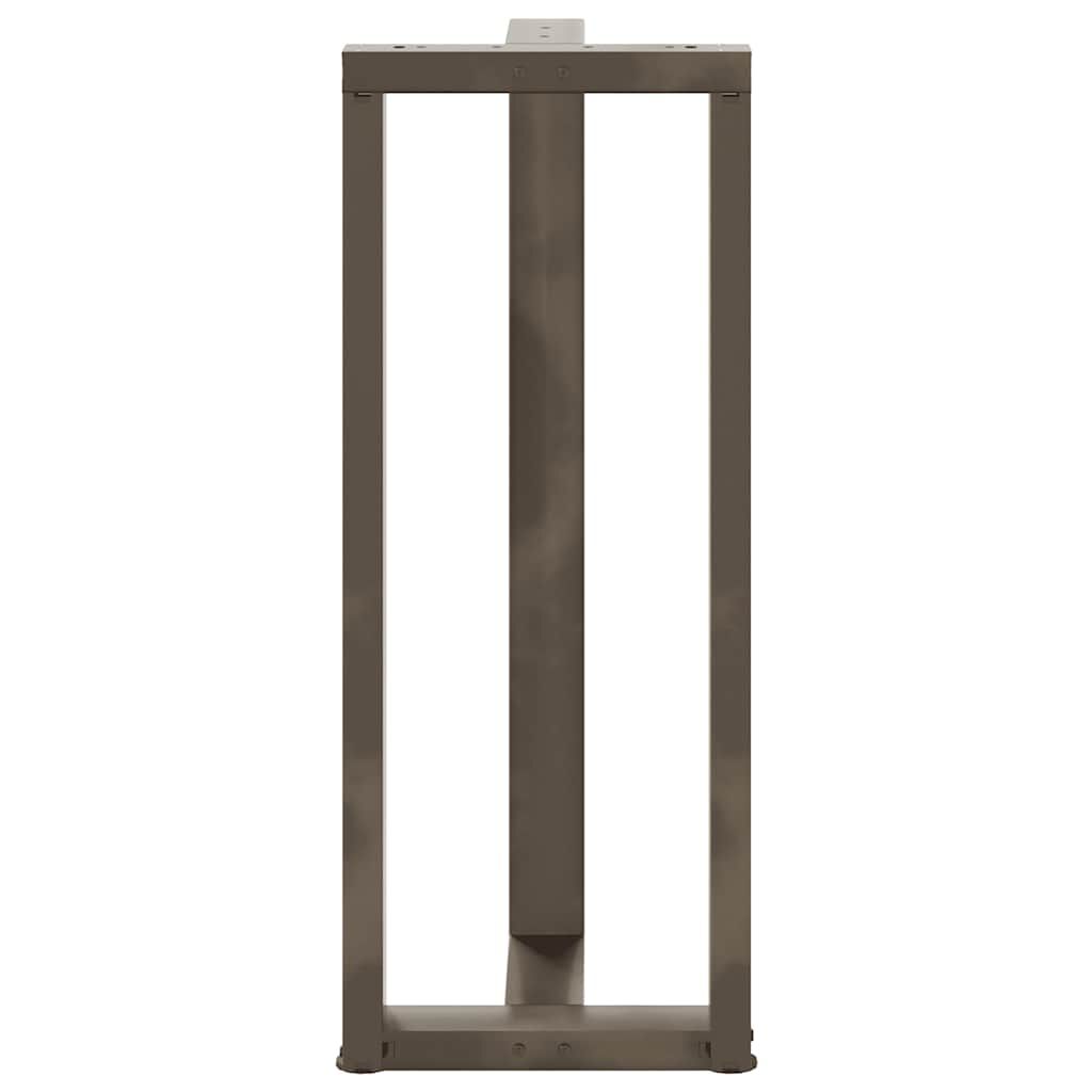 vidaXL Πόδια τραπεζιού μπαρ σχήμα T 2 τεμ. 40x35x(100-101) εκ. Ατσάλι