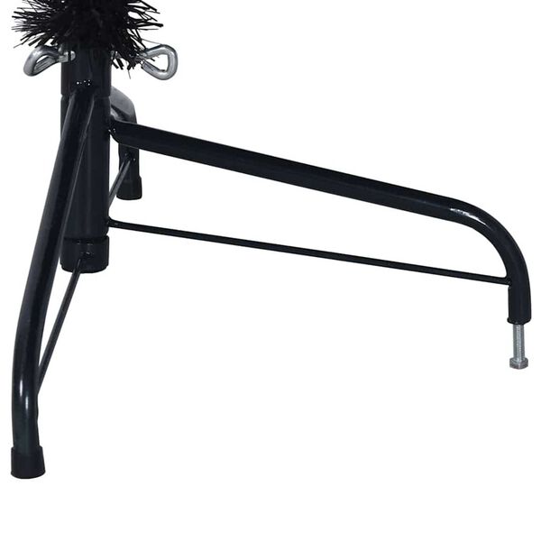 vidaXL Χριστουγεννιάτικο Δέντρο Μαύρο 240 cm PVC