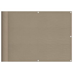 vidaXL &Delta;&iota;&alpha;&chi;&omega;&rho;&iota;&sigma;&tau;&iota;&kappa;ό &Beta;&epsilon;&rho;ά&nu;&tau;&alpha;&sigmaf; Taupe 75x700&epsilon;&kappa; 100% &Pi;&omicron;&lambda;. Ύ&phi;&alpha;&sigma;&mu;&alpha; Oxford