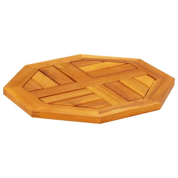 vidaXL Επιφάνεια Τραπεζιού Οκτάγωνη 40x40x2 εκ. Μασίφ Ξύλο Ακακίας