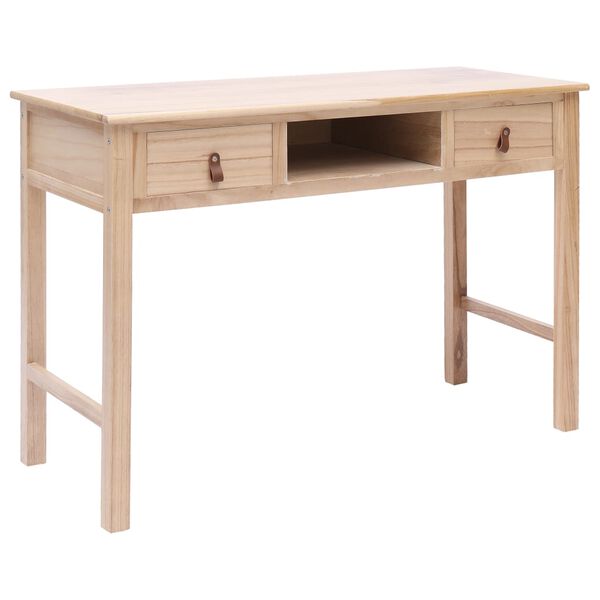 vidaXL Γραφείο Φυσικό Χρώμα 110 x 45 x 76 εκ. Ξύλινο