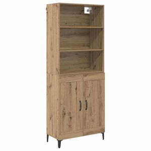 vidaXL Highboard 2 pcs artisan &delta;&rho;&upsilon;&sigmaf; &Epsilon;&pi;&epsilon;&xi;&epsilon;&rho;&gamma;&alpha;&sigma;&mu;έ&nu;&omicron; &xi;ύ&lambda;&omicron;