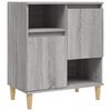 vidaXL Ντουλάπι 2 τεμ. Γκρι Sonoma 60x35x70 εκ. από Επεξεργασμένο Ξύλο
