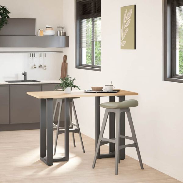 vidaXL &Pi;ό&delta;&iota;&alpha; &Tau;&rho;&alpha;&pi;&epsilon;&zeta;&iota;&omicron;ύ &Mu;&pi;&alpha;&rho; &sigma;&epsilon; &Sigma;&chi;ή&mu;&alpha; &Tau;, 2 &tau;&epsilon;&mu;. &Alpha;&nu;&theta;&rho;&alpha;&kappa;ί 40x35x(90-91) &epsilon;&kappa;. &Alpha;&tau;&sigma;ά&lambda;&iota;