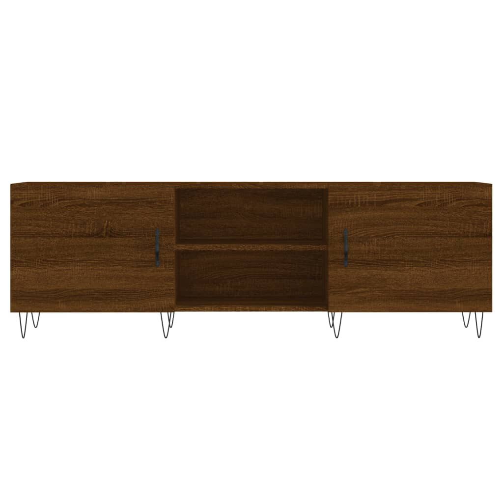 vidaXL Έπιπλο Τηλεόρασης Καφέ Δρυς 150x30x50 εκ. Επεξ. Ξύλο