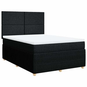 vidaXL &Kappa;&rho;&epsilon;&beta;ά&tau;&iota; Boxspring &mu;&epsilon; &Sigma;&tau;&rho;ώ&mu;&alpha; &Mu;&alpha;ύ&rho;&omicron; 140x200 &epsilon;&kappa;. &Upsilon;&phi;&alpha;&sigma;&mu;ά&tau;&iota;&nu;&omicron;