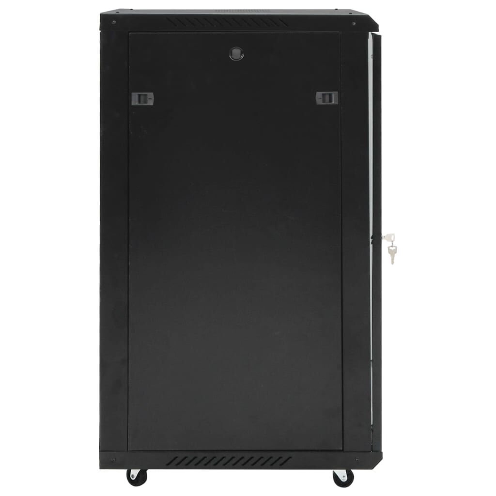 vidaXL Καμπίνα Δικτύου με Περιστ. Πόδια 18U 19" IP20 60x60x100 εκ.
