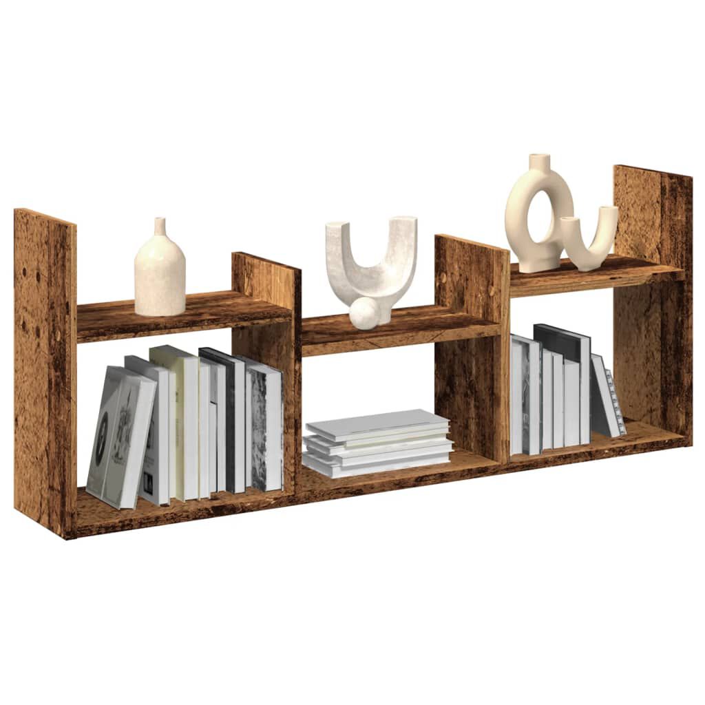 vidaXL Ντουλάπι Τοίχου Όψη Παλαιού Ξύλου 100x18x40 εκ. Επεξ. Ξύλο