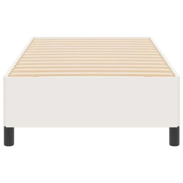 vidaXL Σκελετός Κρεβατιού Κρεμ 80 x 200 cm Βελούδο
