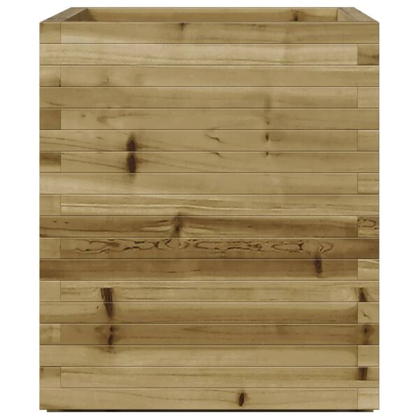 vidaXL Ζαρντινιέρα Κήπου 60x60x72,5 εκ. από Εμποτισμένο Ξύλο Πεύκου