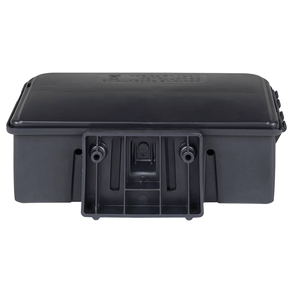 vidaXL Παγίδες ποντικιών 6 τεμάχια Μαύρο 22x12,5x7,5 εκ.