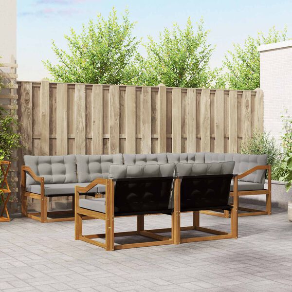 vidaXL &Sigma;&epsilon;&iota;&rho;ά &Kappa;&alpha;&nu;&alpha;&pi;έ &Epsilon;&xi;&omega;&tau;&epsilon;&rho;&iota;&kappa;&omicron;ύ 7 pcs &Phi;&upsilon;&sigma;&iota;&kappa;ό &kappa;&alpha;&iota; &Alpha;&nu;&omicron;&iota;&chi;&tau;ό &Gamma;&kappa;&rho;&iota;