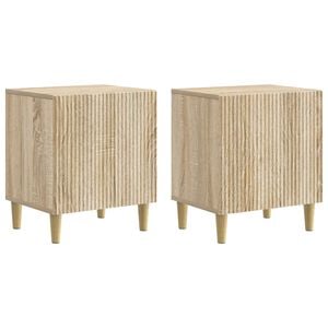 vidaXL &Kappa;&omicron;&mu;&omicron;&delta;ί&nu;&omicron; 2 &tau;&mu;&chi;. Sonoma &Delta;&rho;&upsilon;&sigmaf; 43 x 34,5 x 50 &epsilon;&kappa;
