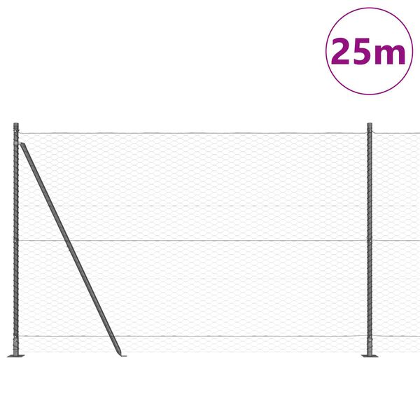 vidaXL &Sigma;&tau;ύ&lambda;&omicron;&sigmaf; &Pi;&epsilon;&rho;&iota;&phi;&rho;ά&xi;&epsilon;&omega;&nu; &Gamma;&kappa;&rho;&iota; 25 x 1,4 &mu;. (36 &mu;&mu; &pi;&lambda;έ&gamma;&mu;&alpha;)