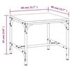 vidaXL Βοηθητικό Τραπέζι Καφέ Δρυς 40x40x35 εκ. Επεξεργασμένο Ξύλο