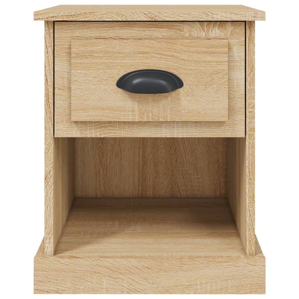 vidaXL Κομοδίνο Sonoma Δρυς 39x39x47,5 εκ. από Επεξεργασμένο Ξύλο