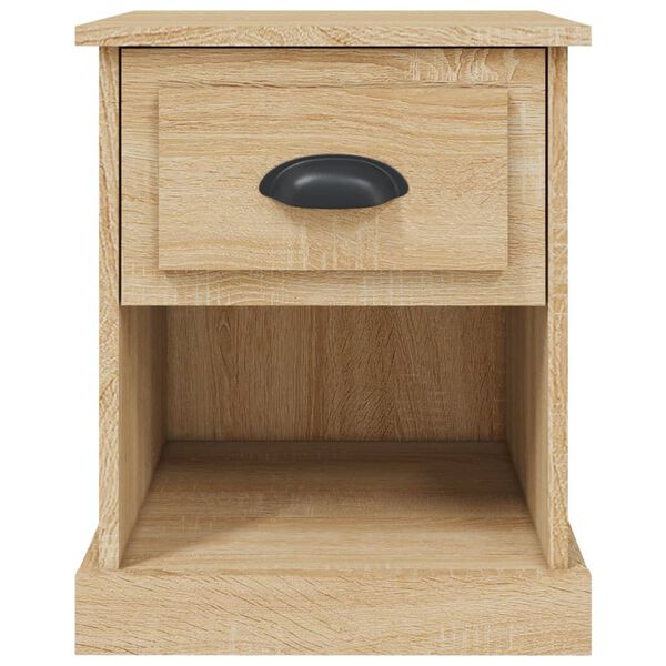 vidaXL Κομοδίνο Sonoma Δρυς 39x39x47,5 εκ. από Επεξεργασμένο Ξύλο