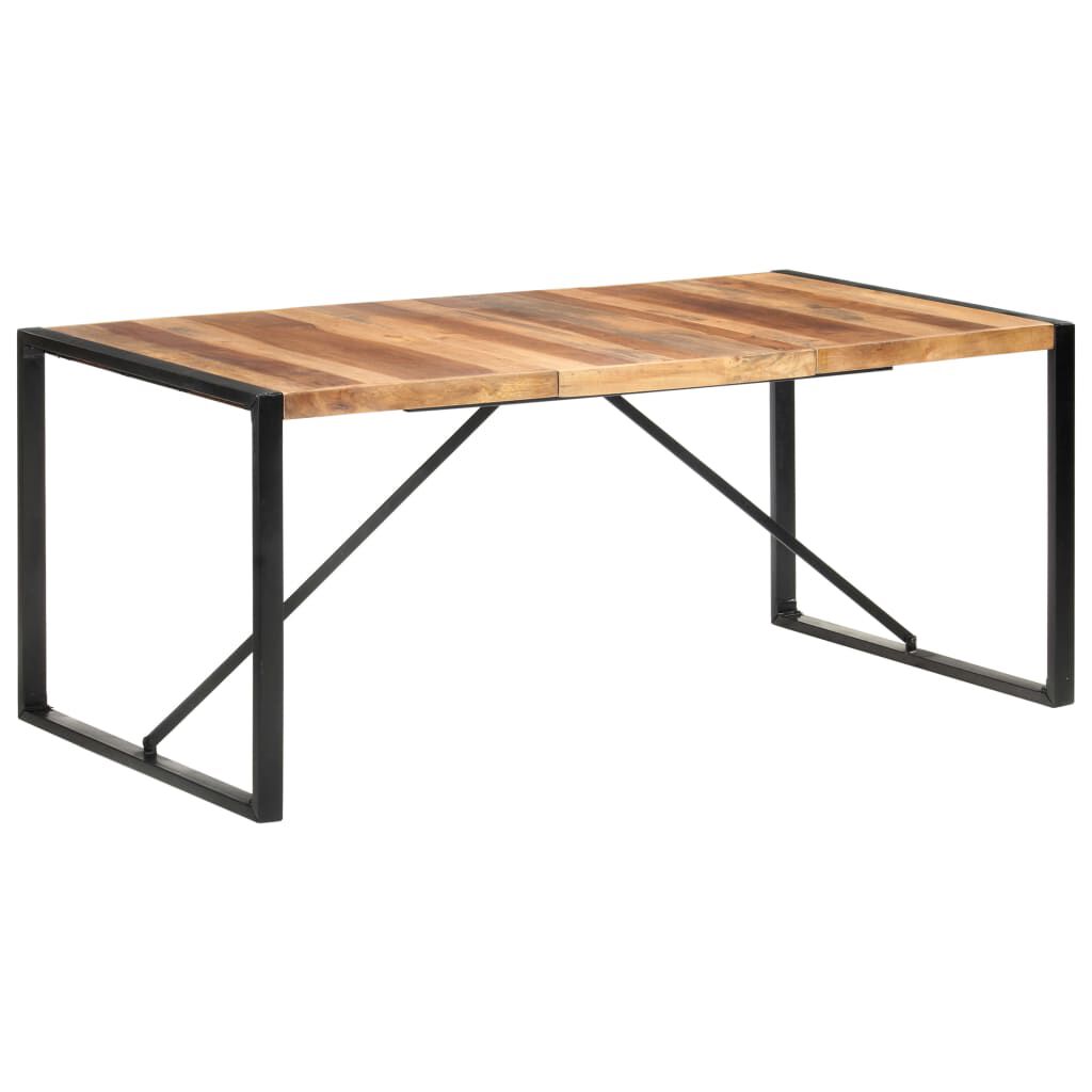 vidaXL Τραπεζαρία 180 x 90 x 75 εκ. από Μασίφ Ξύλο