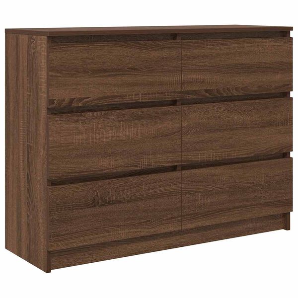 vidaXL Sideboard &kappa;&alpha;&phi;έ &delta;&rho;&upsilon;&sigmaf; 100x35x76 cm &Kappa;&alpha;&tau;&alpha;&sigma;&kappa;&epsilon;&upsilon;&alpha;&sigma;&mu;έ&nu;&omicron; &xi;ύ&lambda;&omicron;