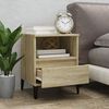 vidaXL Κομοδίνο Sonoma Δρυς 40x35x50 εκ.