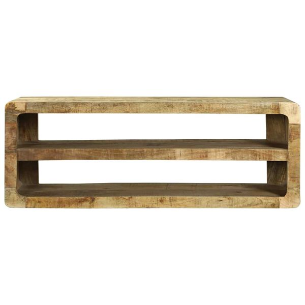 vidaXL &Nu;&tau;&omicron;&upsilon;&lambda;ά&pi;&iota; TV &mu;&epsilon; &rho;ά&phi;&iota; &Kappa;&alpha;&phi;έ 100 x 32 x 36 &epsilon;&kappa;. &Mu;&alpha;&sigma;ί&phi; &xi;ύ&lambda;&omicron; &mu;ά&nu;&gamma;&kappa;&omicron;