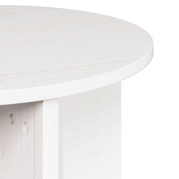 vidaXL Τραπεζάκι σαλονιού 2 pcs Λευκό 41.5 x 41.5 x 41 εκ
