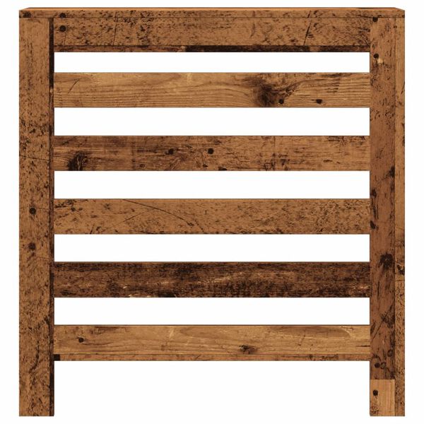 vidaXL Κάλυμμα Καλοριφέρ Όψη Παλαιού Ξύλου 78x20x82 εκ. Επεξ. Ξύλο