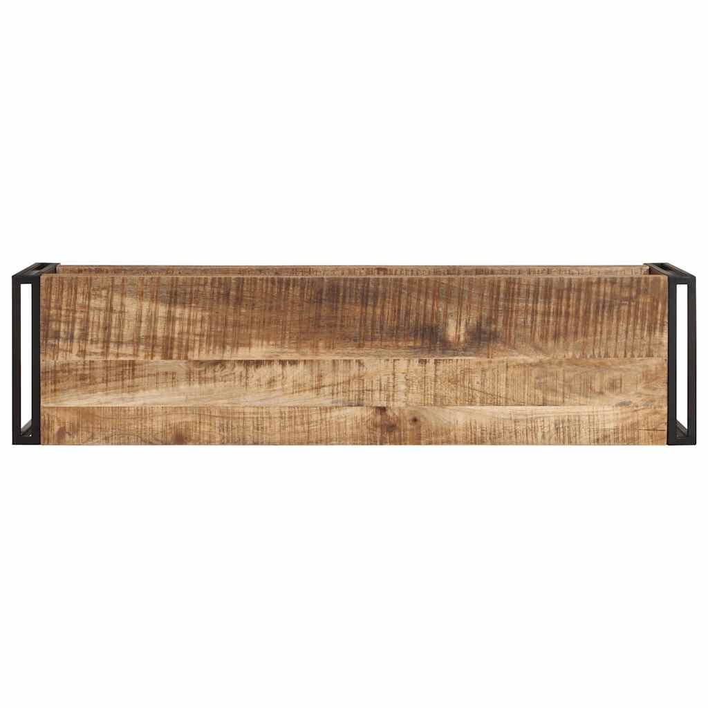 vidaXL Έπιπλο Τηλεόρασης 120 x 30 x 40 εκ. από Ακατέργαστο Ξύλο Μάνγκο