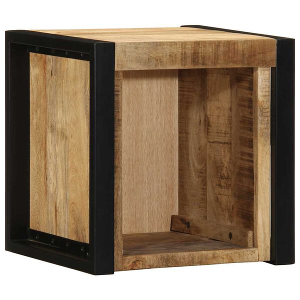 vidaXL Κομοδίνα 2 τεμάχια 40x35x40 cm Στερεό ακατέργαστο ξύλο Mango